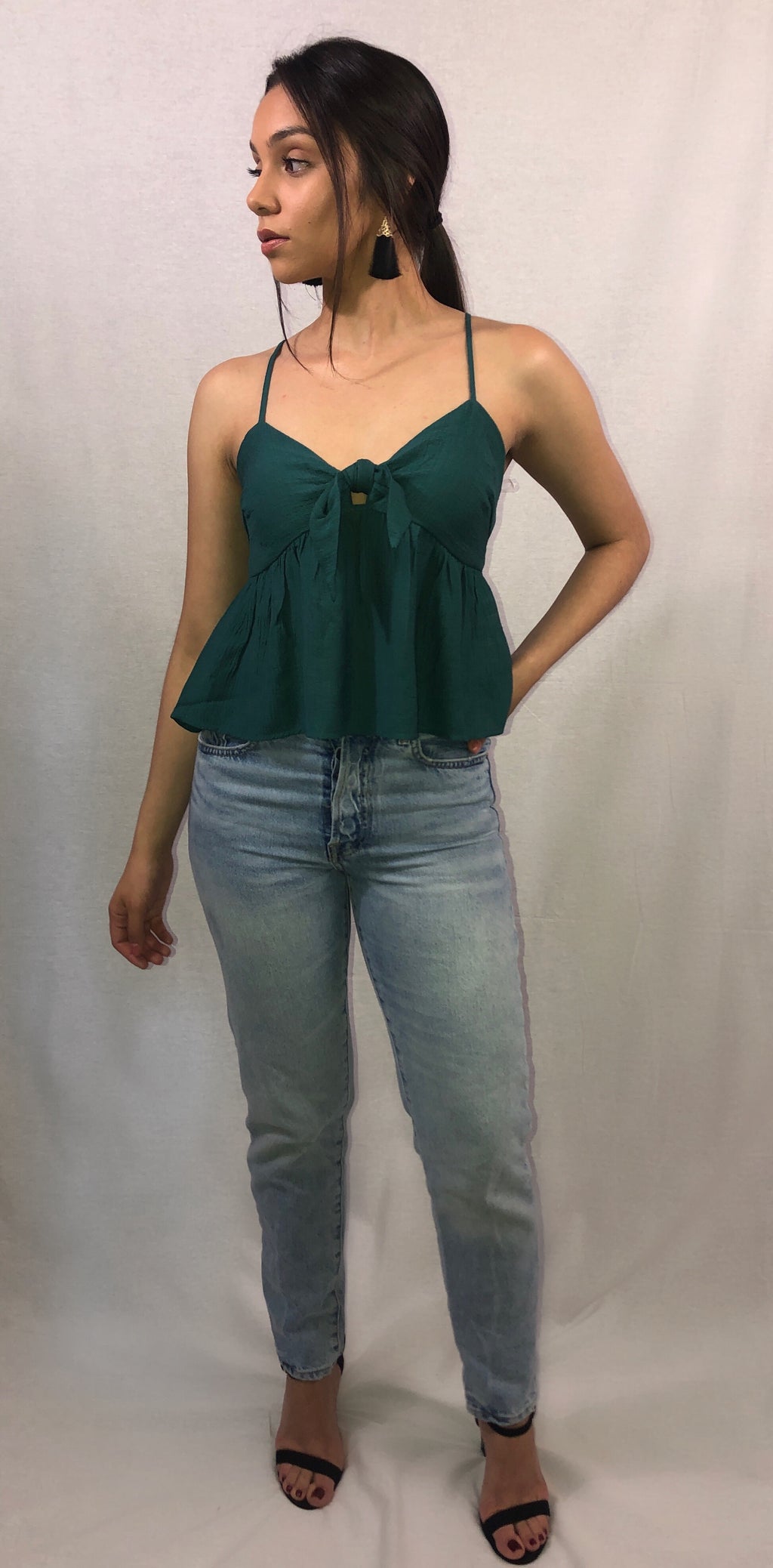 Katy Peplum Top